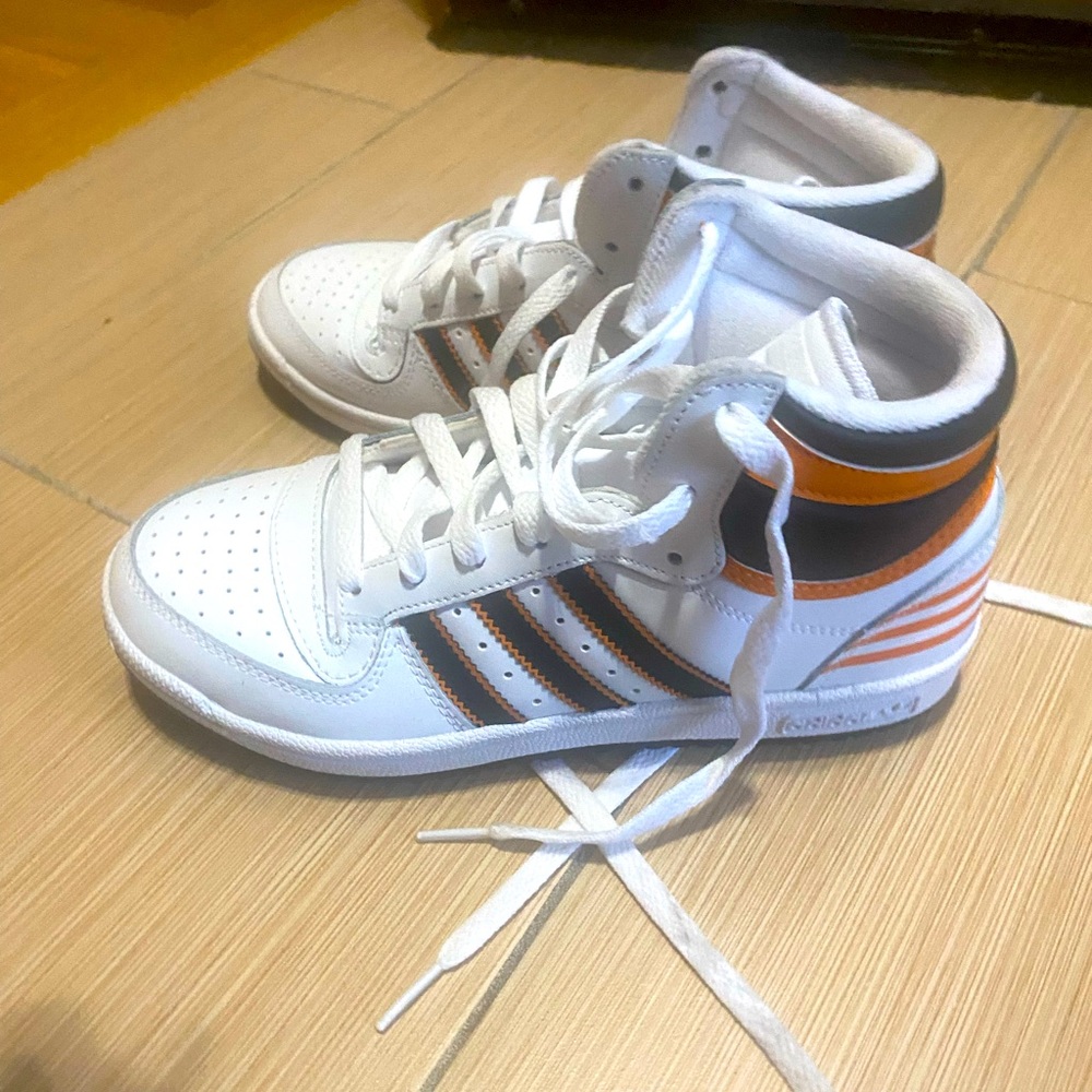 Brand new kids adidas high tops